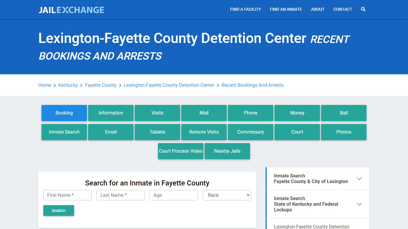 Lexington-Fayette County Detention Center - Jail Exchange